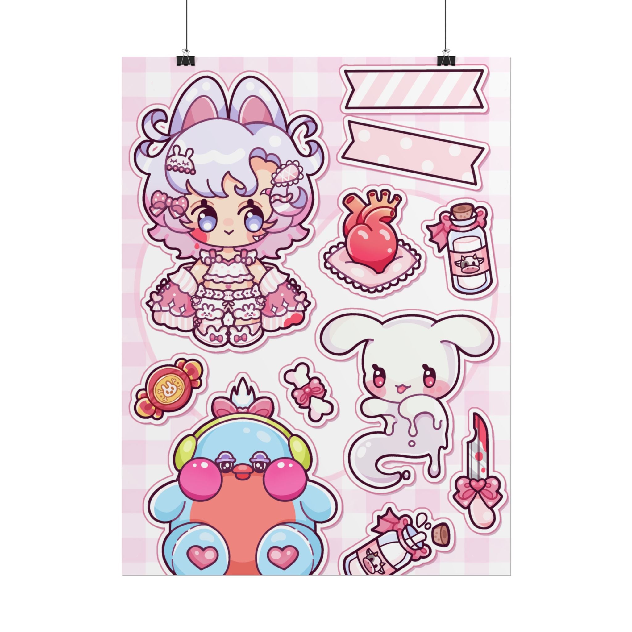 Npc_Brutus "Cute and Chibi" Poster