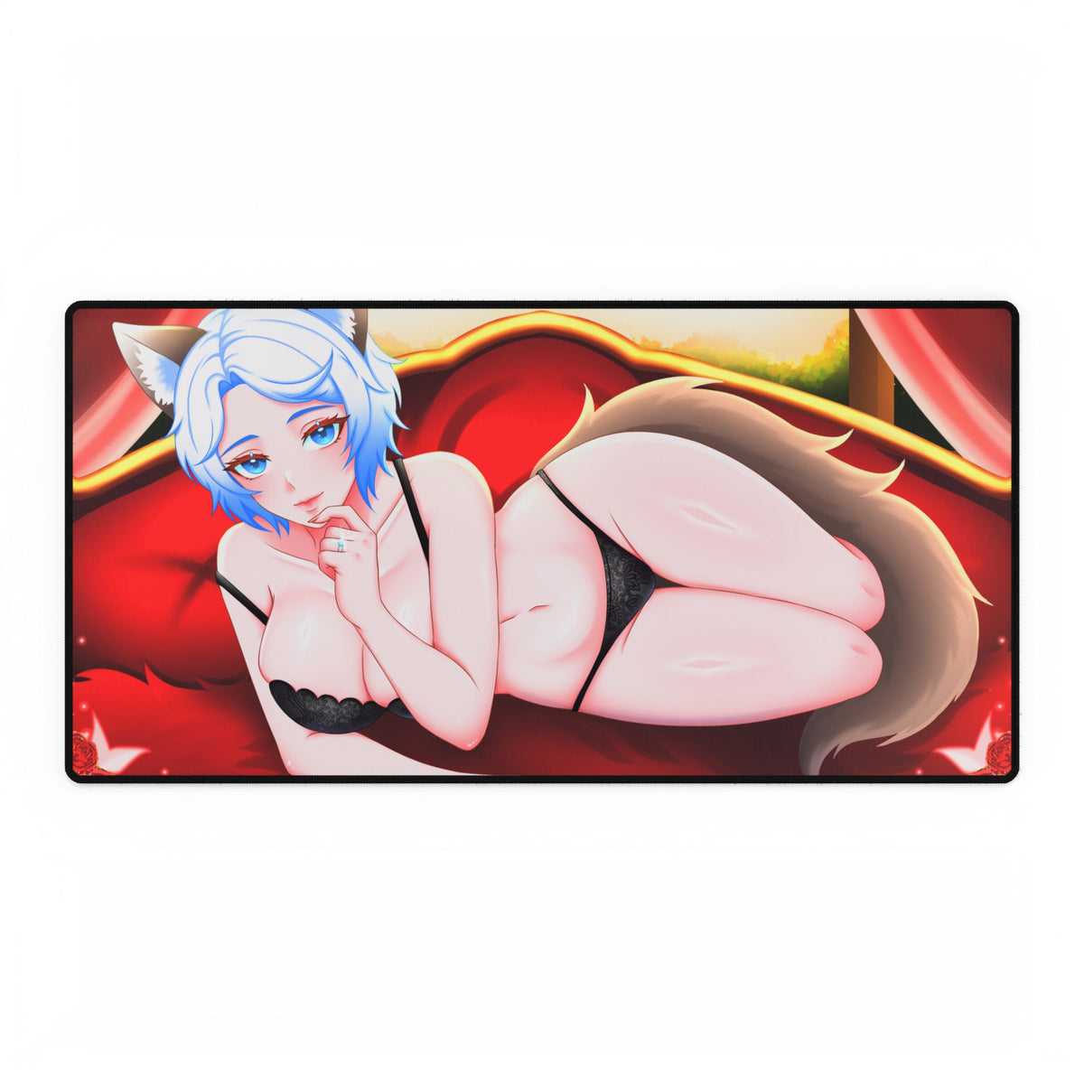 hauntedcorgi "Teasing Pose" XL Plus Deskmat