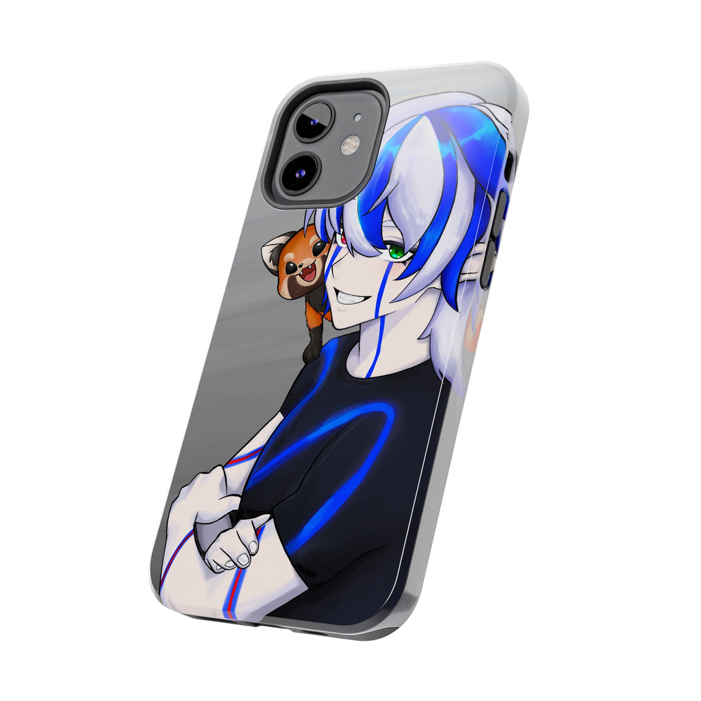 Ray Xash "Red Panda Companion" Phone Case
