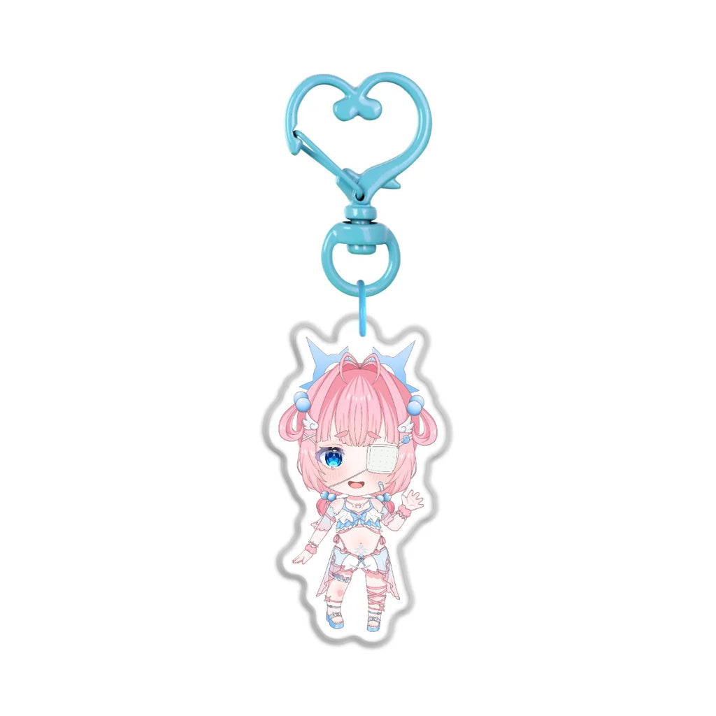 Aigou Amu "Chibi Wave" Keychain