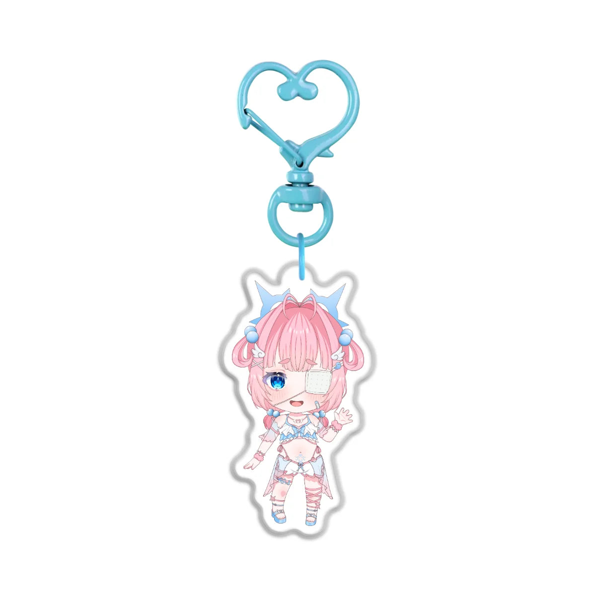 Aigou Amu "Chibi Wave" Keychain