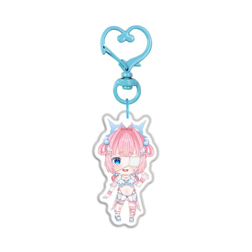 Aigou Amu "Chibi Wave" Keychain