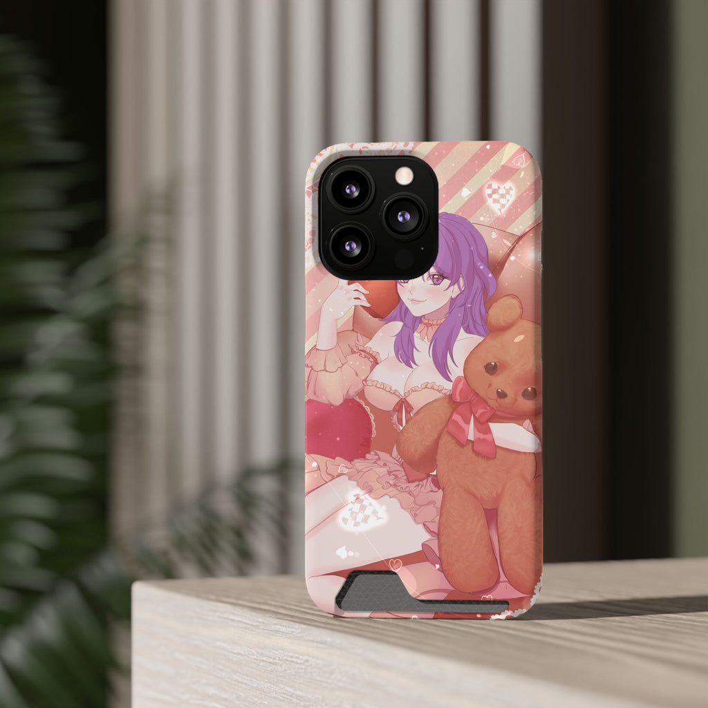 Angelica Phone Case With Card Holder