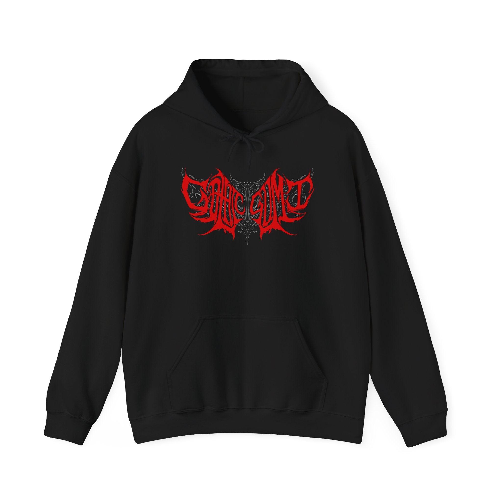 Gothic Gumi Metal Logo Hoodie