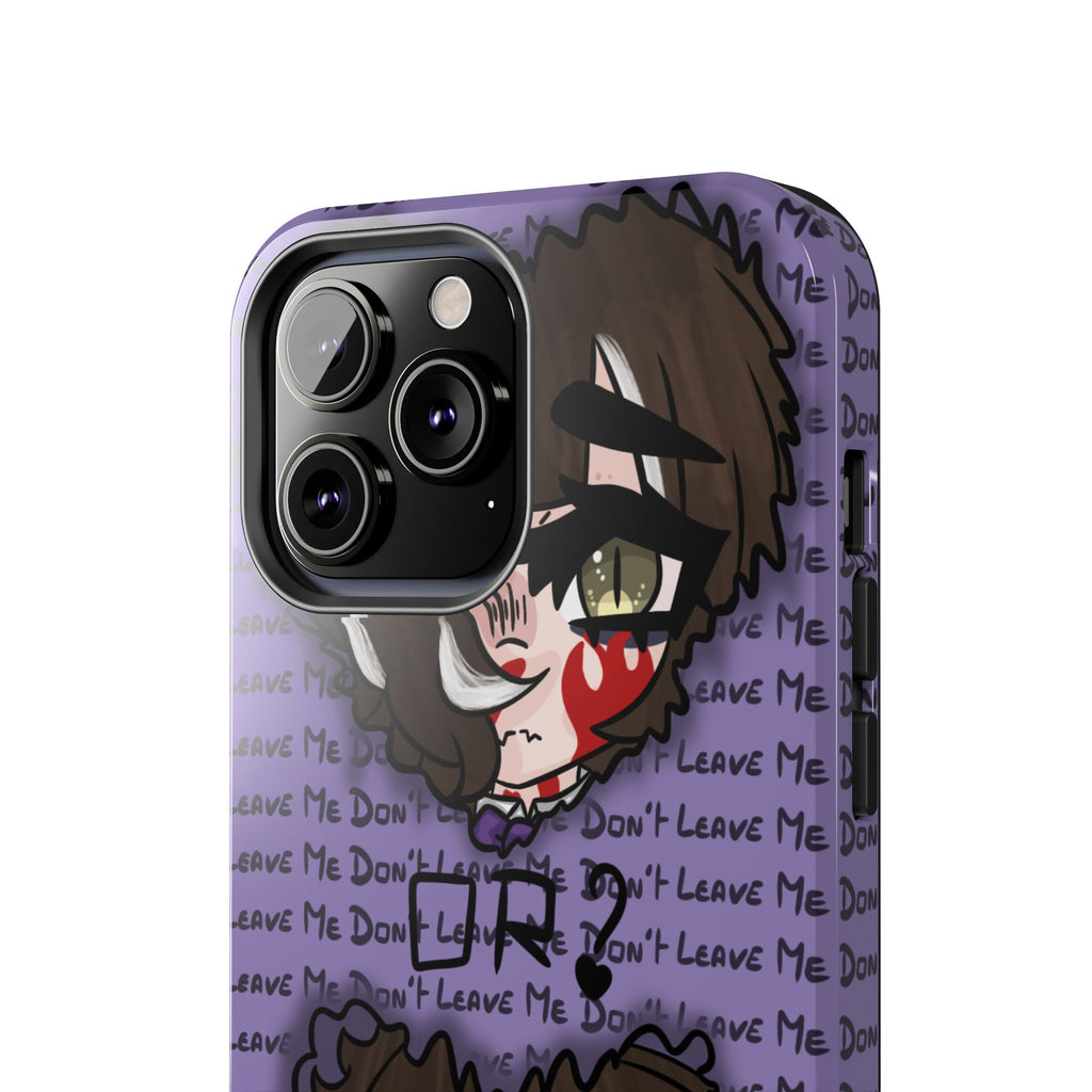 Renée Lysobore "Me or Them" Phone Case