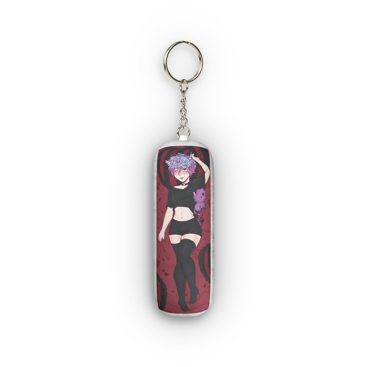 Firejemz "Dakimakura" Plush Keychain