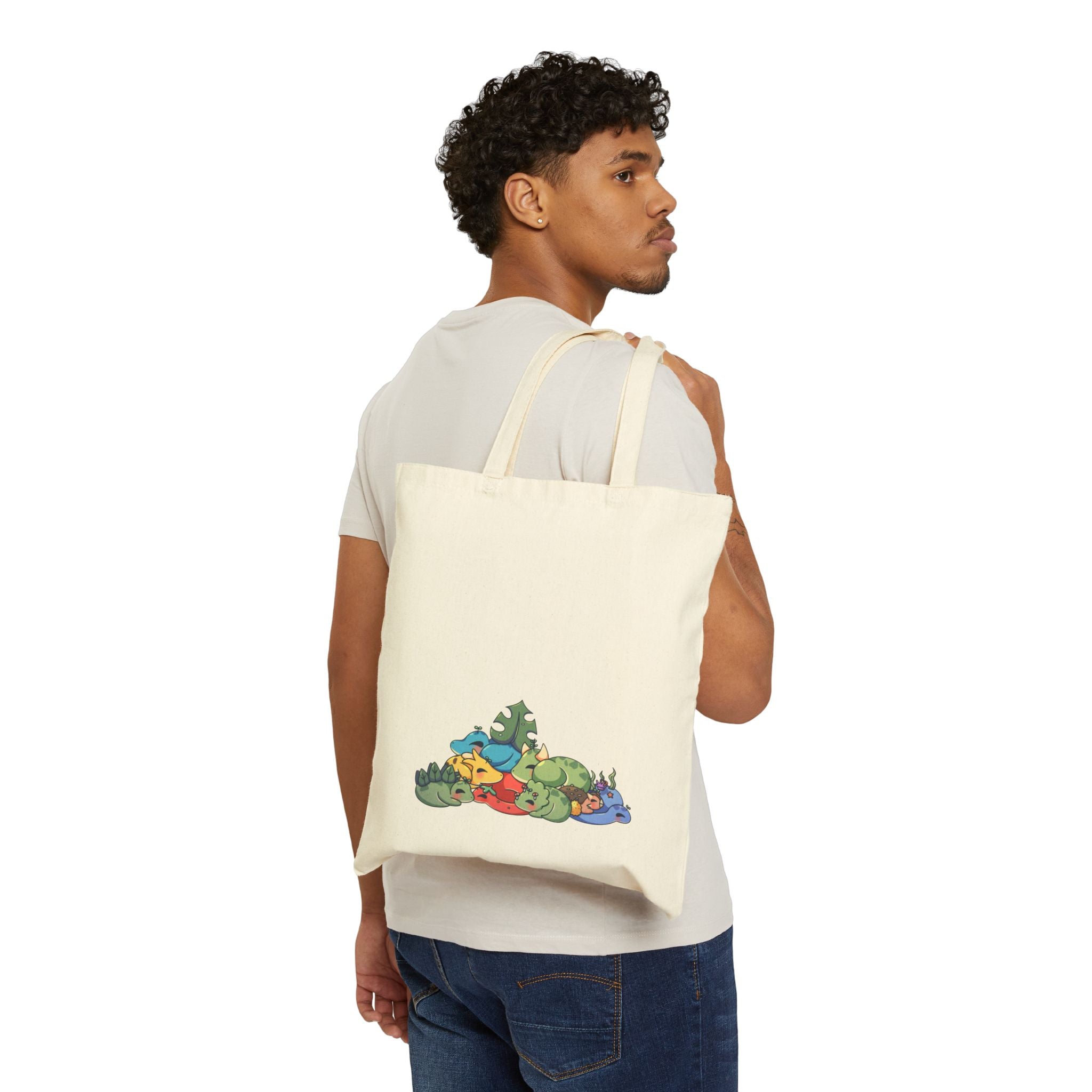 DinoSpr0ut "Family Nap" Tote Bag