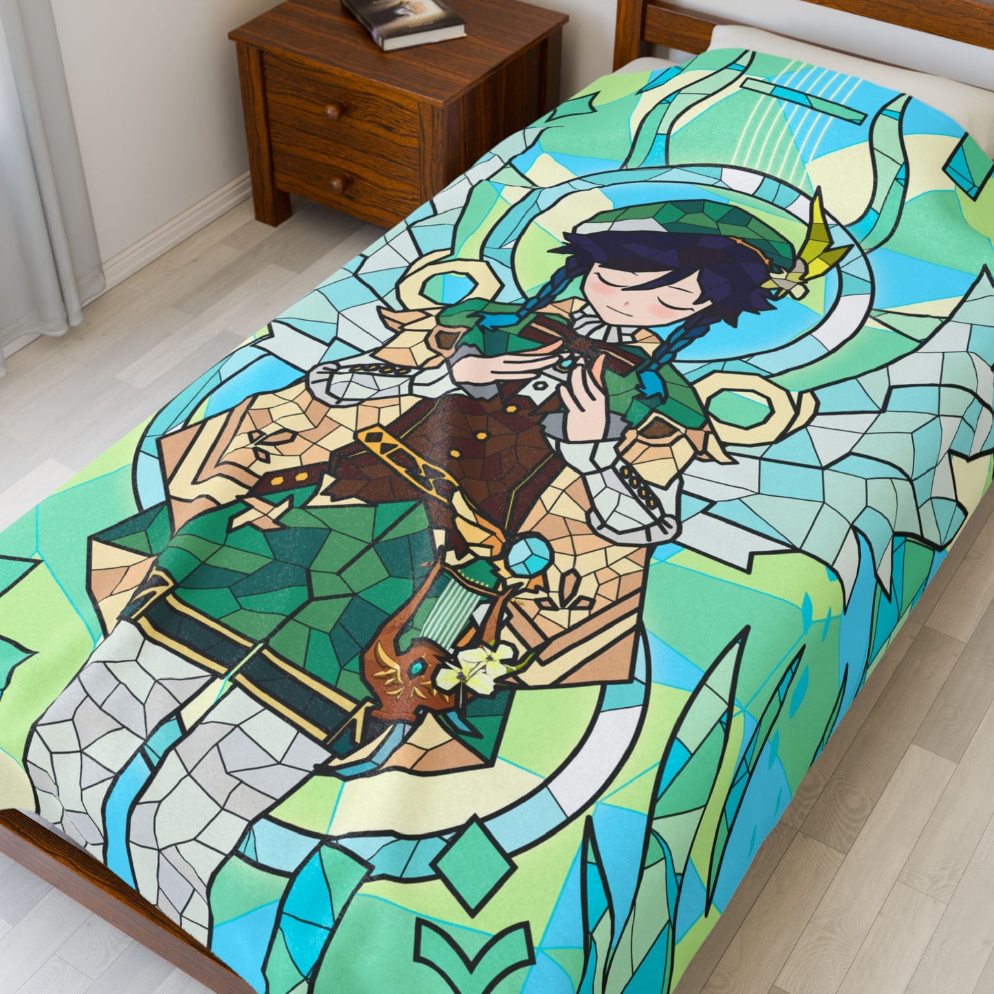 Venti Plush Throw Blanket