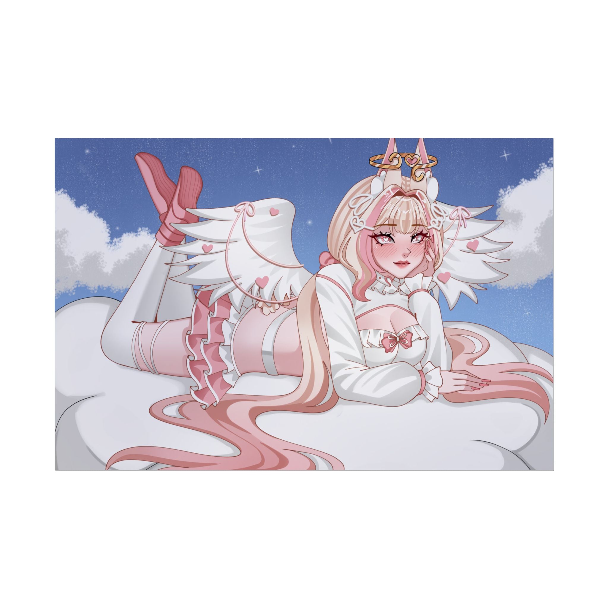 Phlirty "Head in the Clouds" Poster - KatDragonz