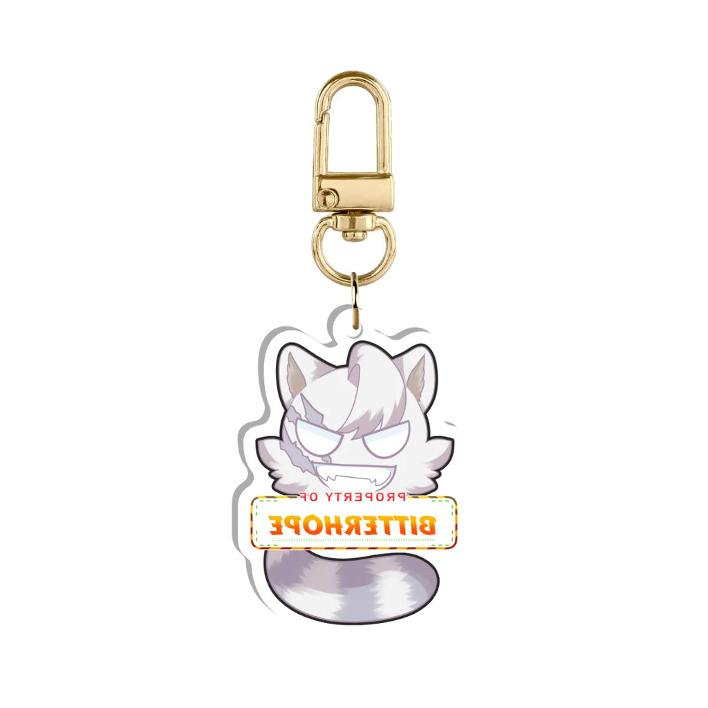 ProcyonrexVT "Property of Bitterhope" Keychain