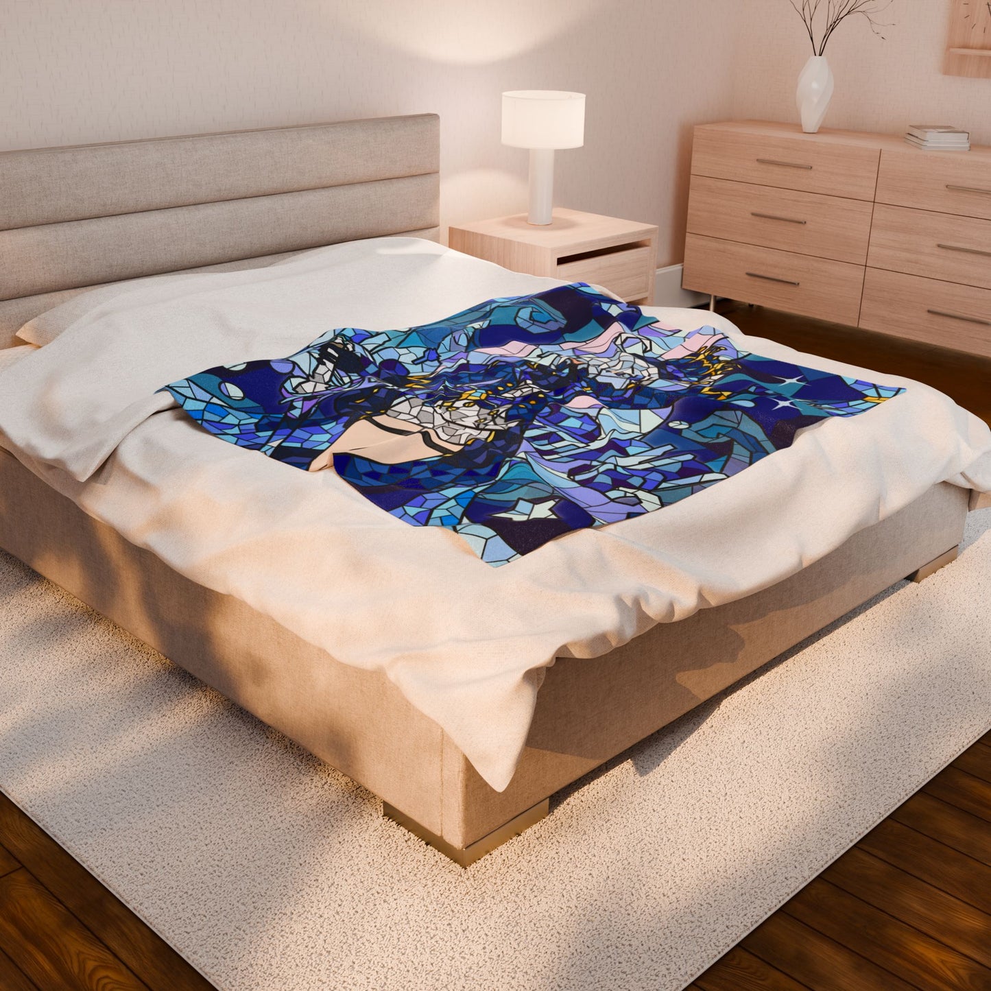 Furina Plush Throw Blanket