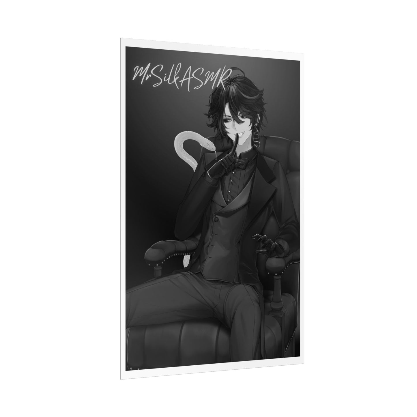 Mr Silk "Shh" Poster