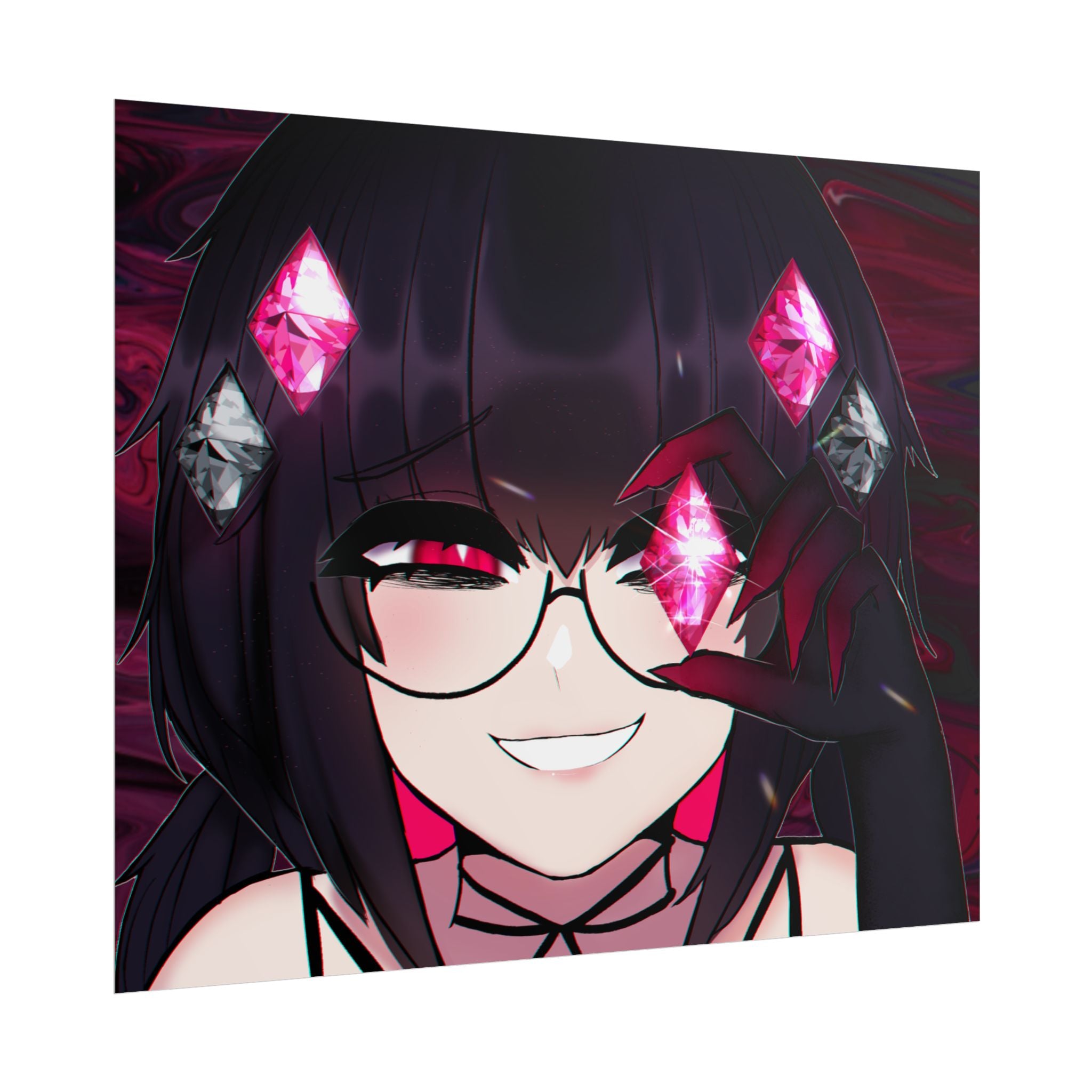 Miri Arachnia "Crystal Eye" Poster