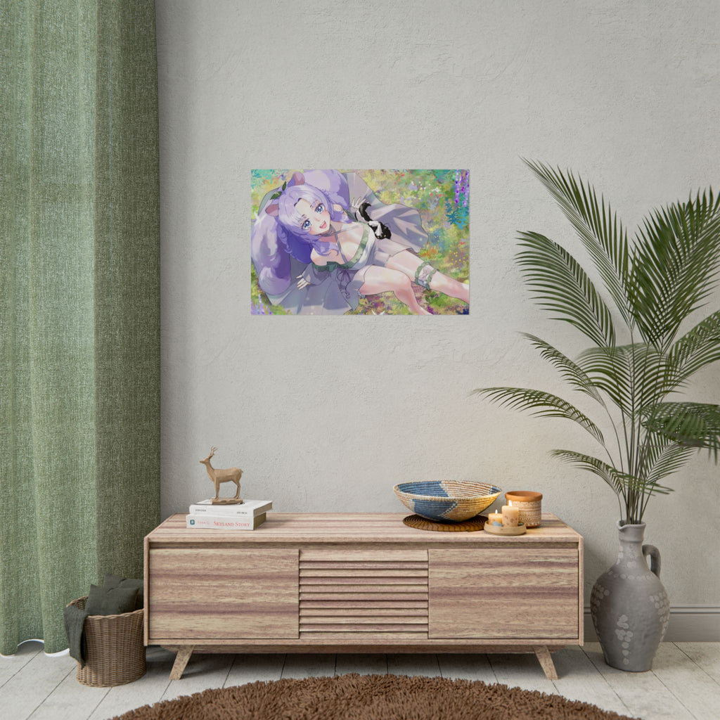 VerbenaVT "Garden Rest" Poster
