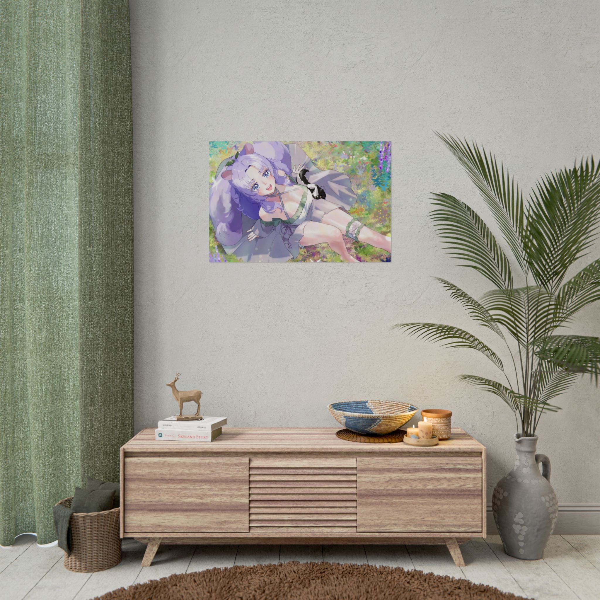 VerbenaVT "Garden Rest" Poster