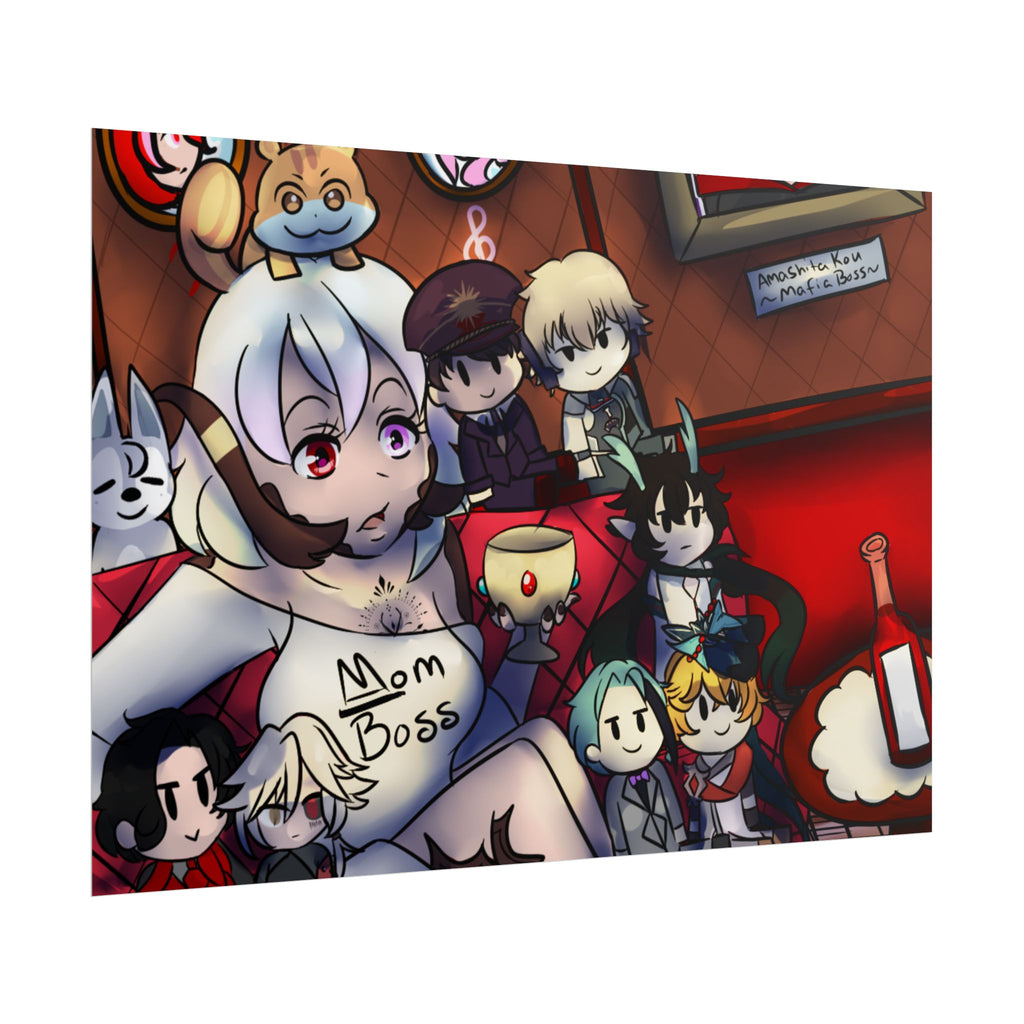 Kou Amashita "Mom Boss" Poster