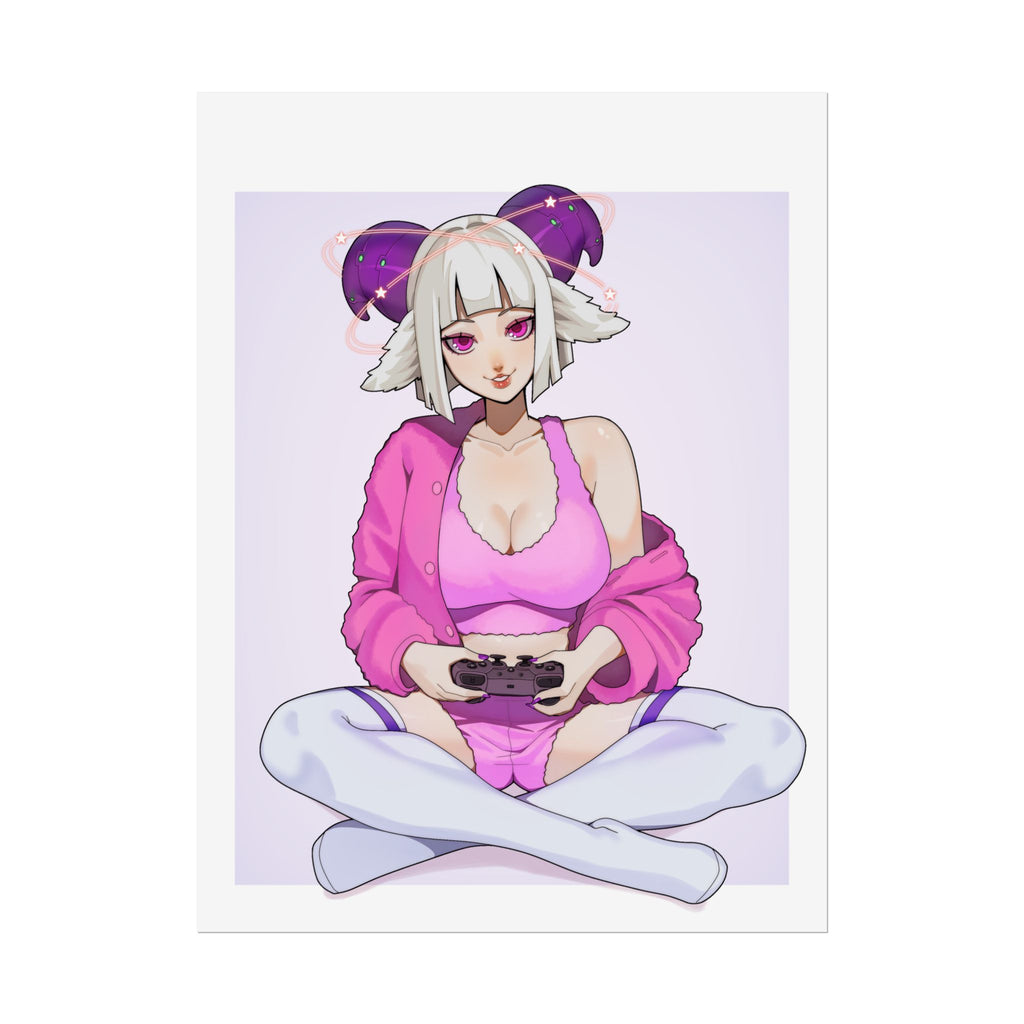 Cozy Gamer Bobamai Poster