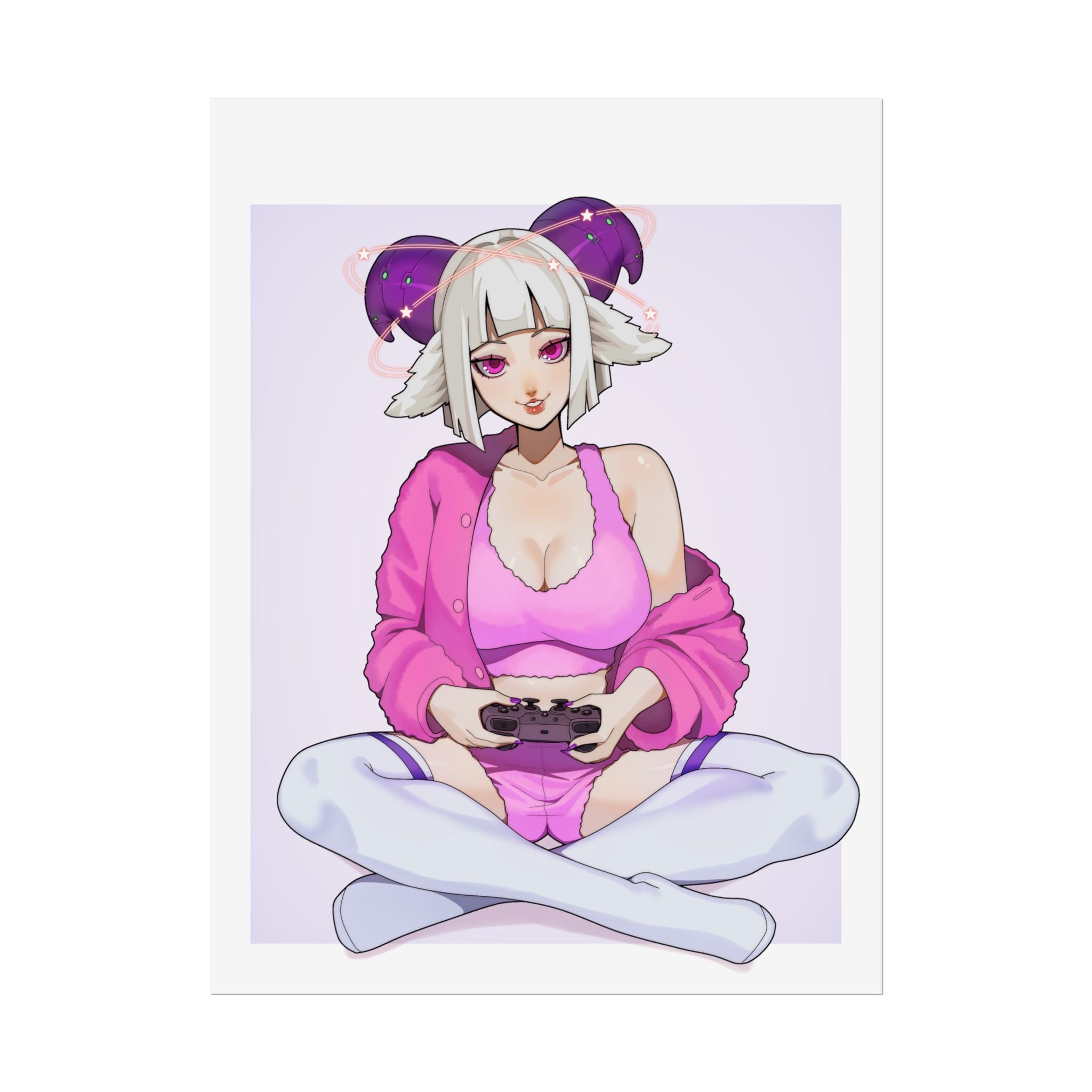 Cozy Gamer Bobamai Poster