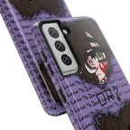 Renée Lysobore "Me or Them" Phone Case