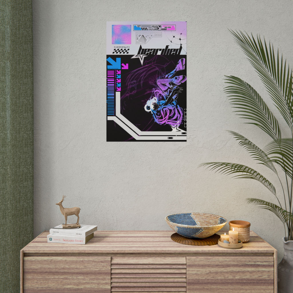 bearwithchloee "Retrowave" Poster