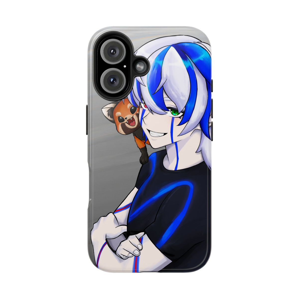 Ray Xash "Red Panda Companion" Phone Case