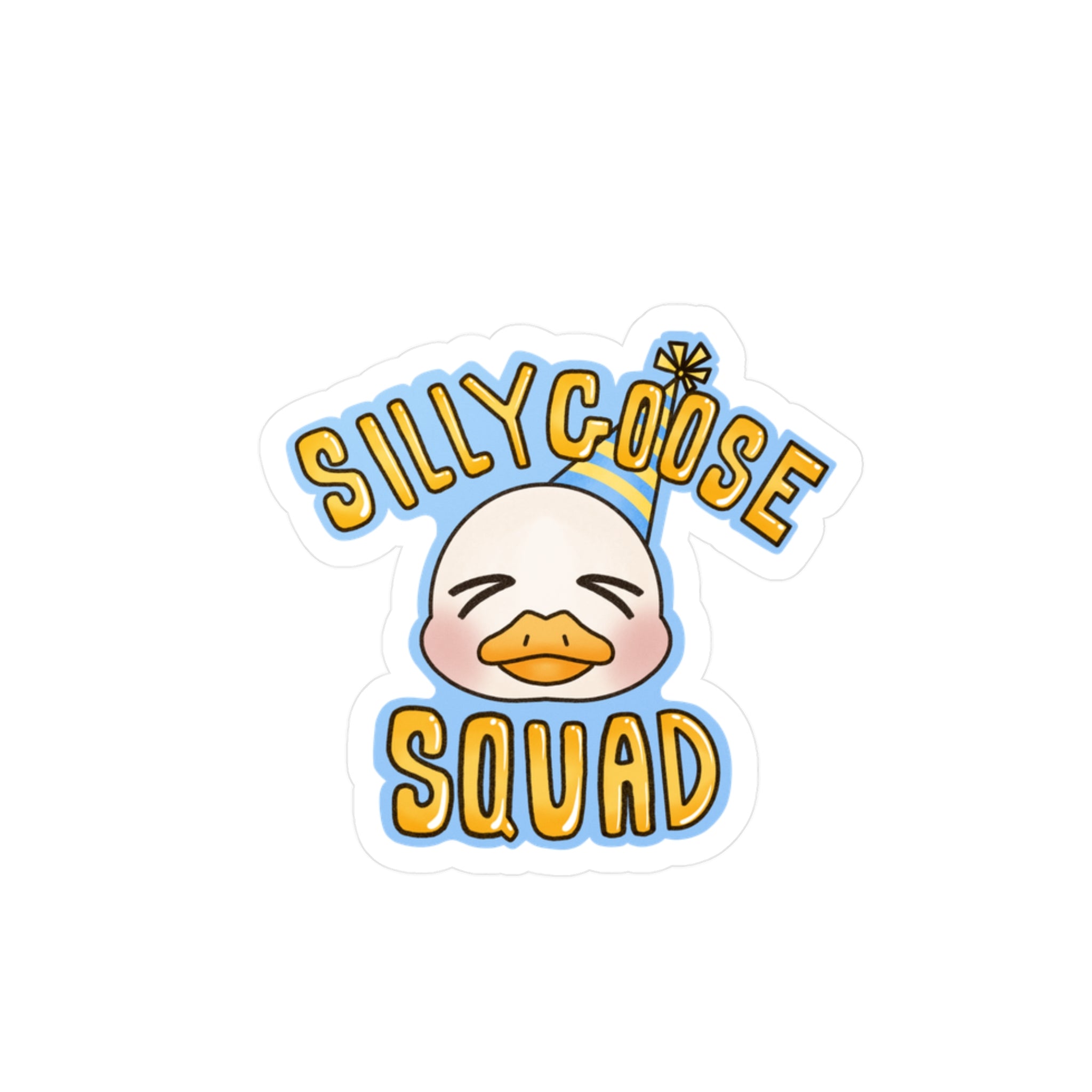 Squishuuvt "Silly Goose Squad" Decal