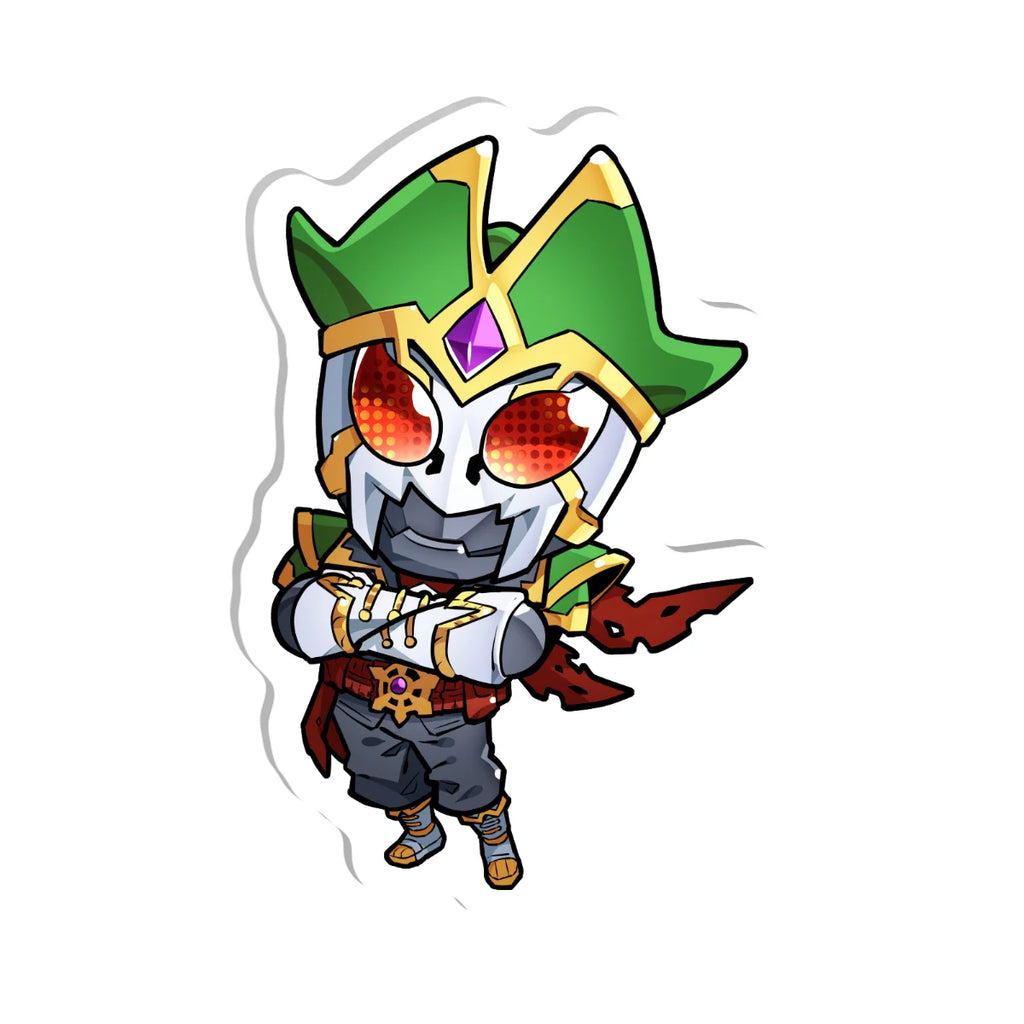 Masked Pirate Geist "Proud Pose" Pin