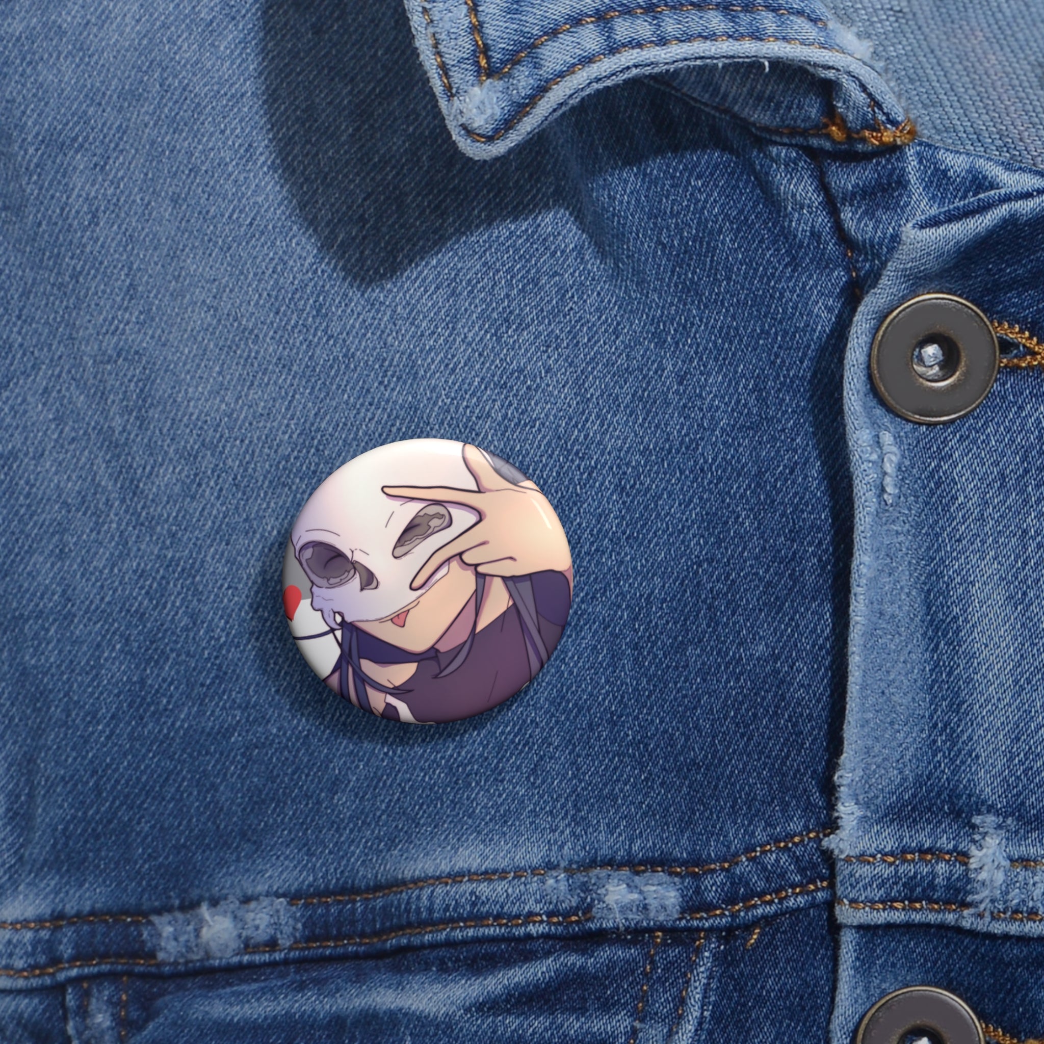 mourningvenus Button Pin