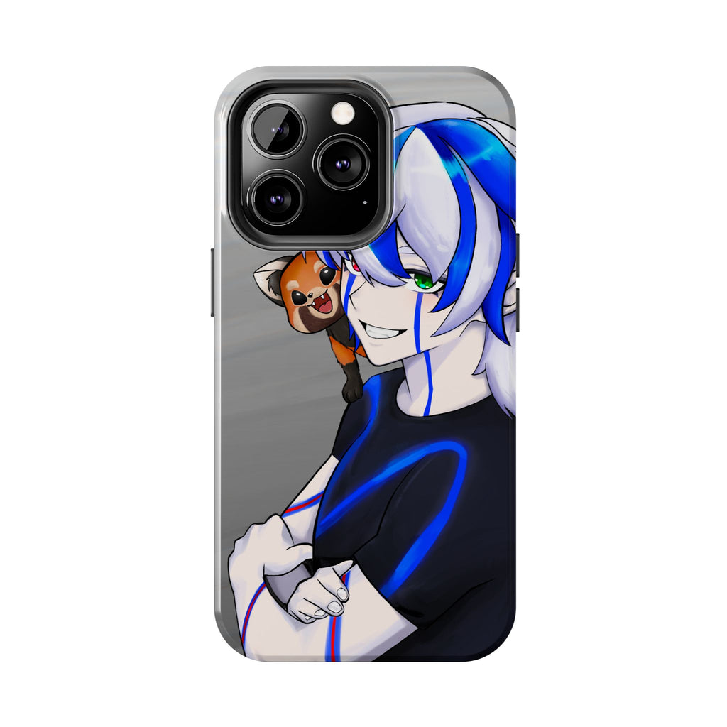 Ray Xash "Red Panda Companion" Phone Case
