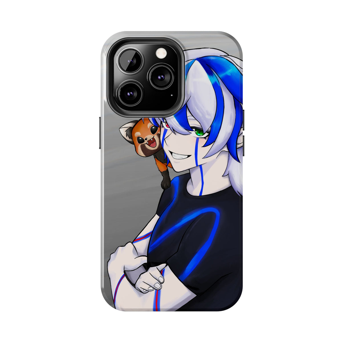 Ray Xash "Red Panda Companion" Phone Case