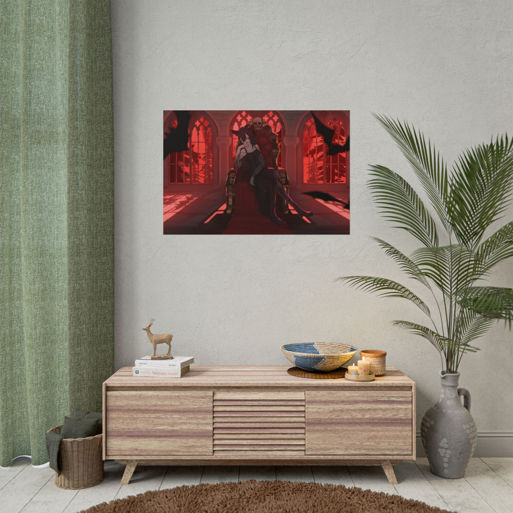 Mirophi "Dark Red Throne" Poster