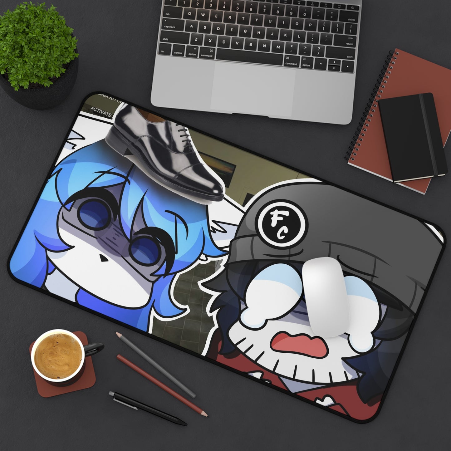 Observation Duty Yuki Desk Mat