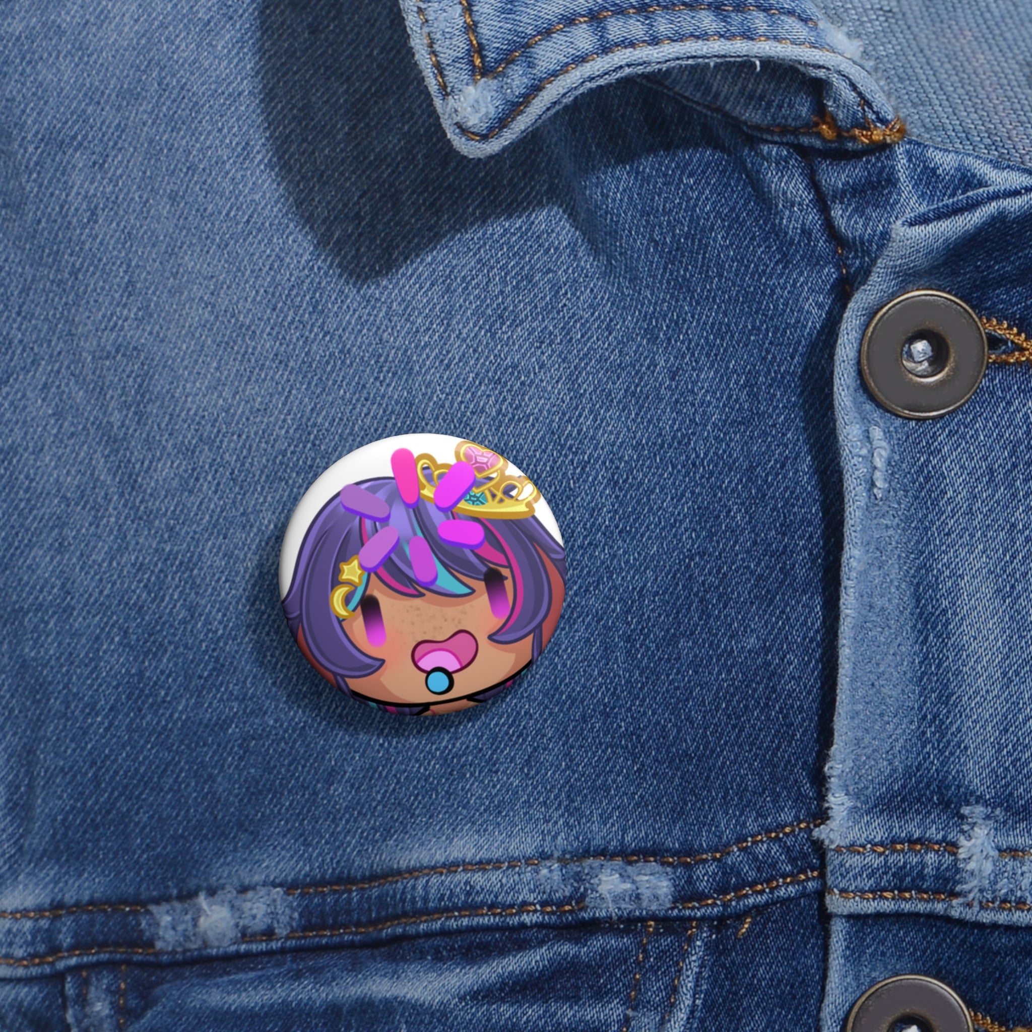 LopiLuna "Buffering" Button Pin
