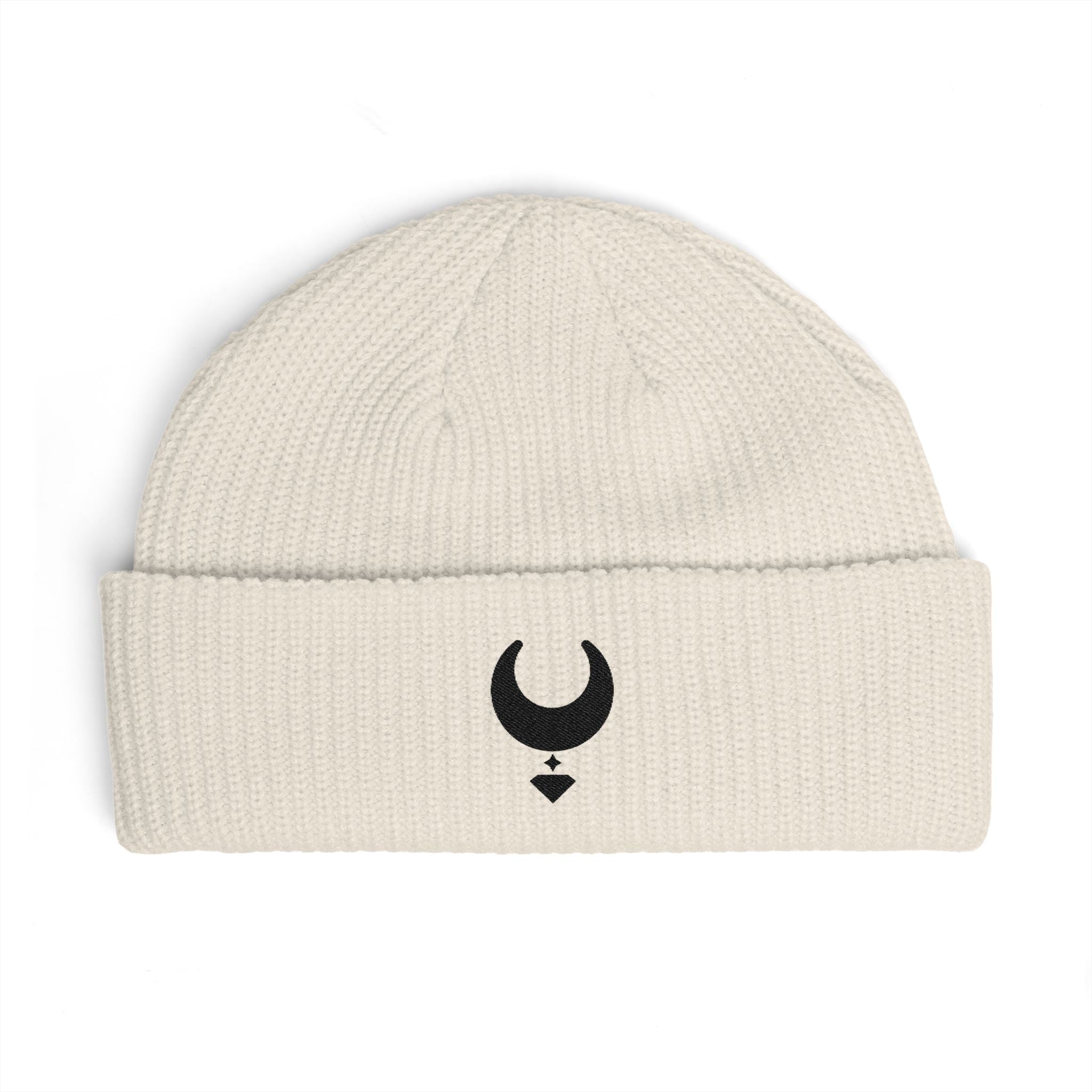 Artemis Gem Black Emblem Beanie