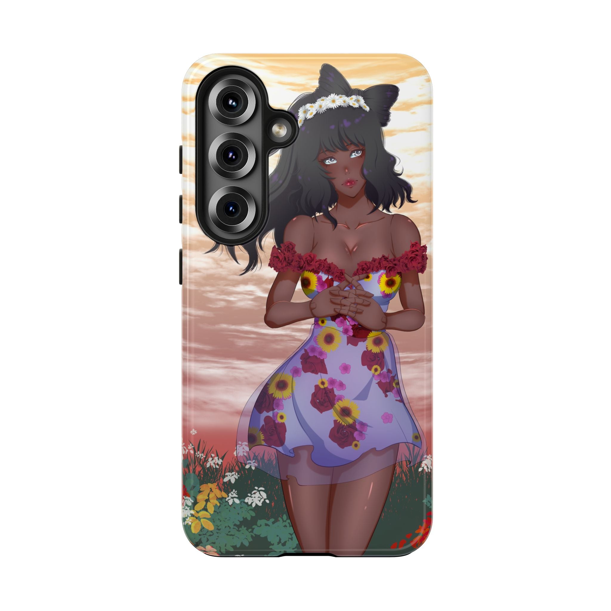 Vinnia Valentine "Rose Graden" Tough Phone Case
