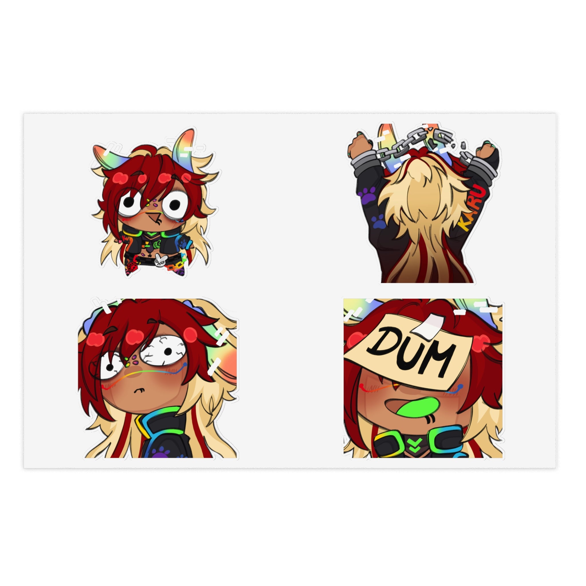 karubunni Sticker Sheet Vol. 1