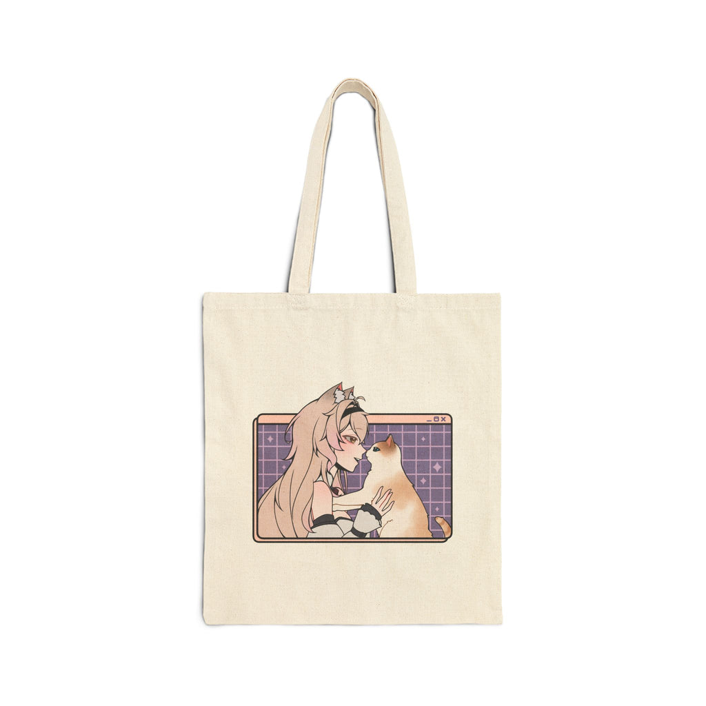 Sae Kaneko "Kitty Kiss" Tote Bag