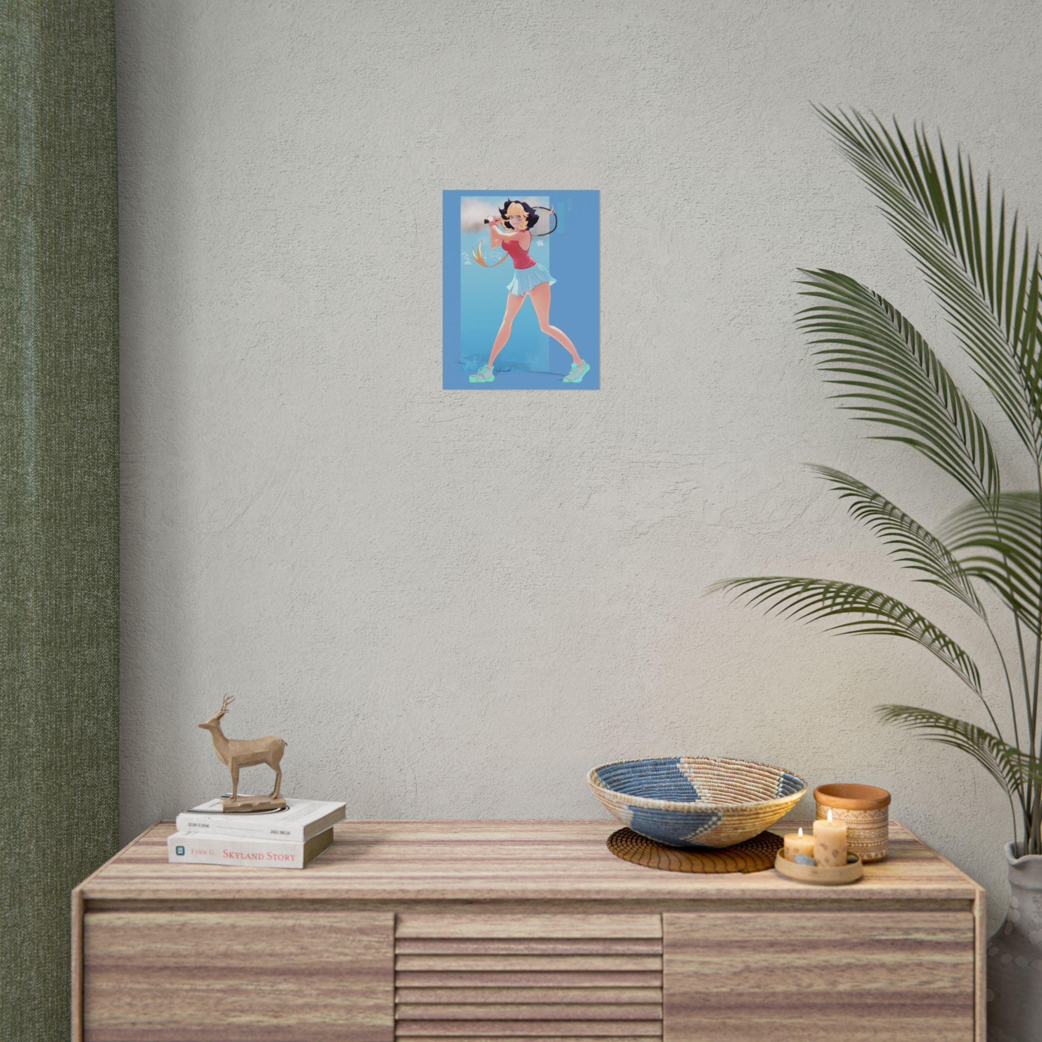 Meruccubi Tennis Poster
