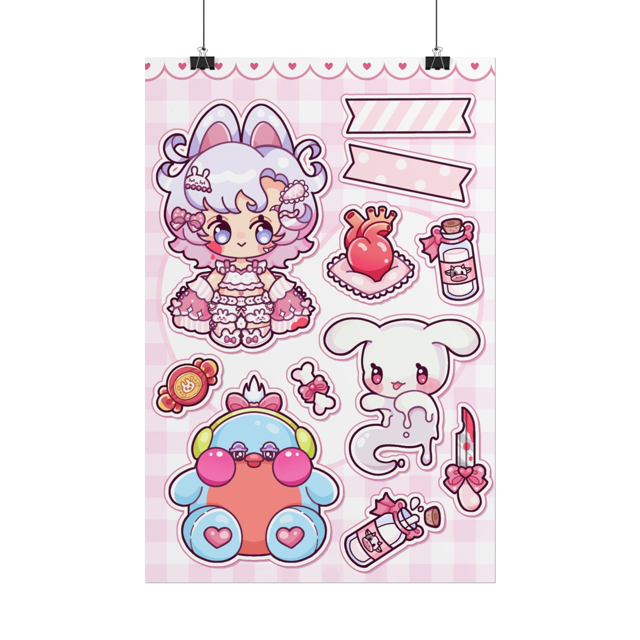 Npc_Brutus "Cute and Chibi" Poster