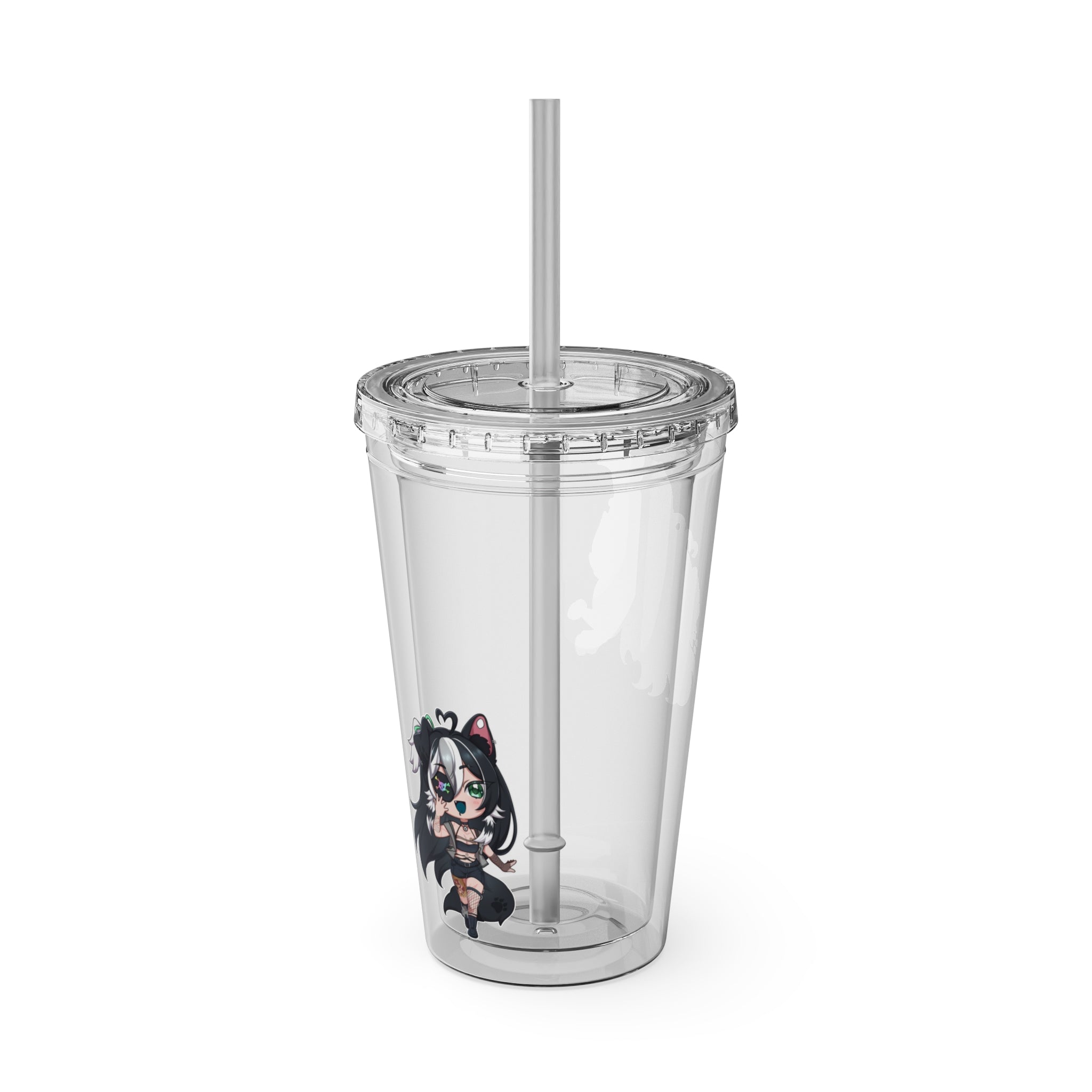 dognamedKats "Chibi Friends" Acrylic Tumbler