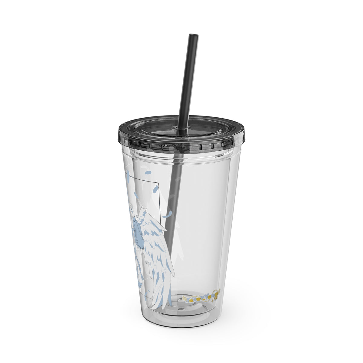 SnowyYuma "Fallen Feathers" Tumbler
