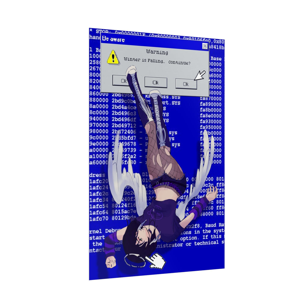 winteris2tired "winteris404'd" Poster