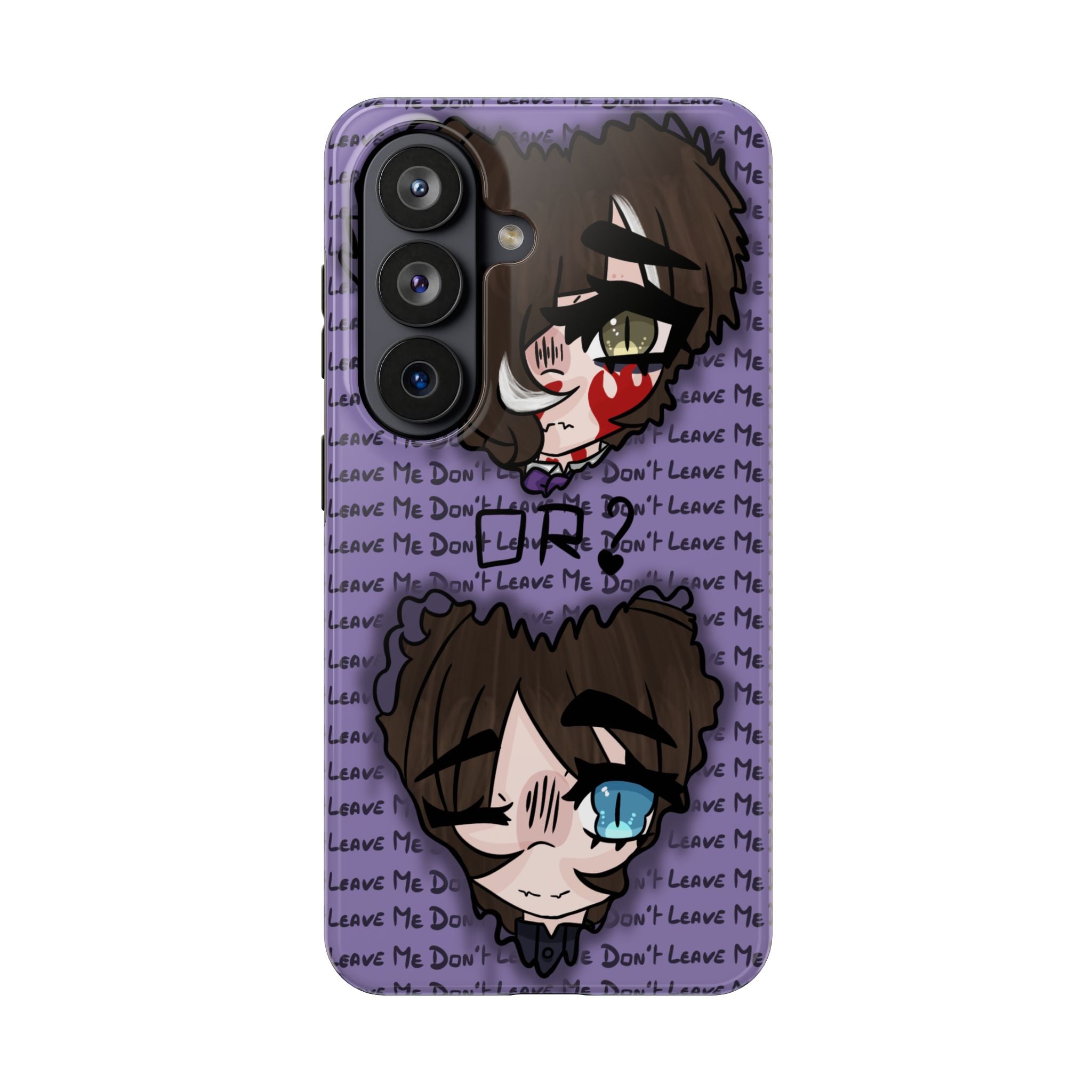 Renée Lysobore "Me or Them" Phone Case
