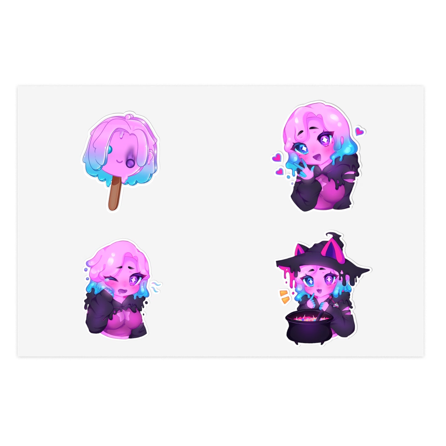 Sour Slimes Sticker Sheet 1