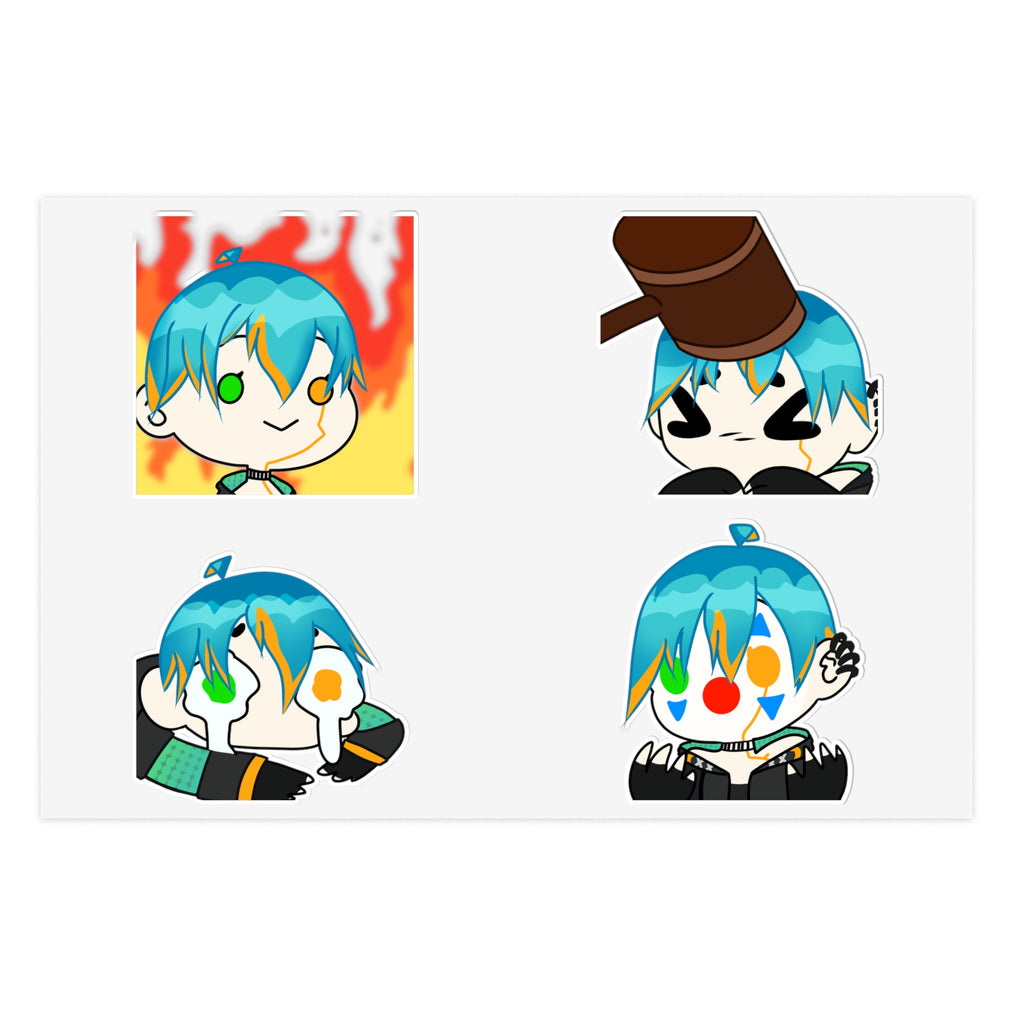 Neon28 Sticker Sheet 1