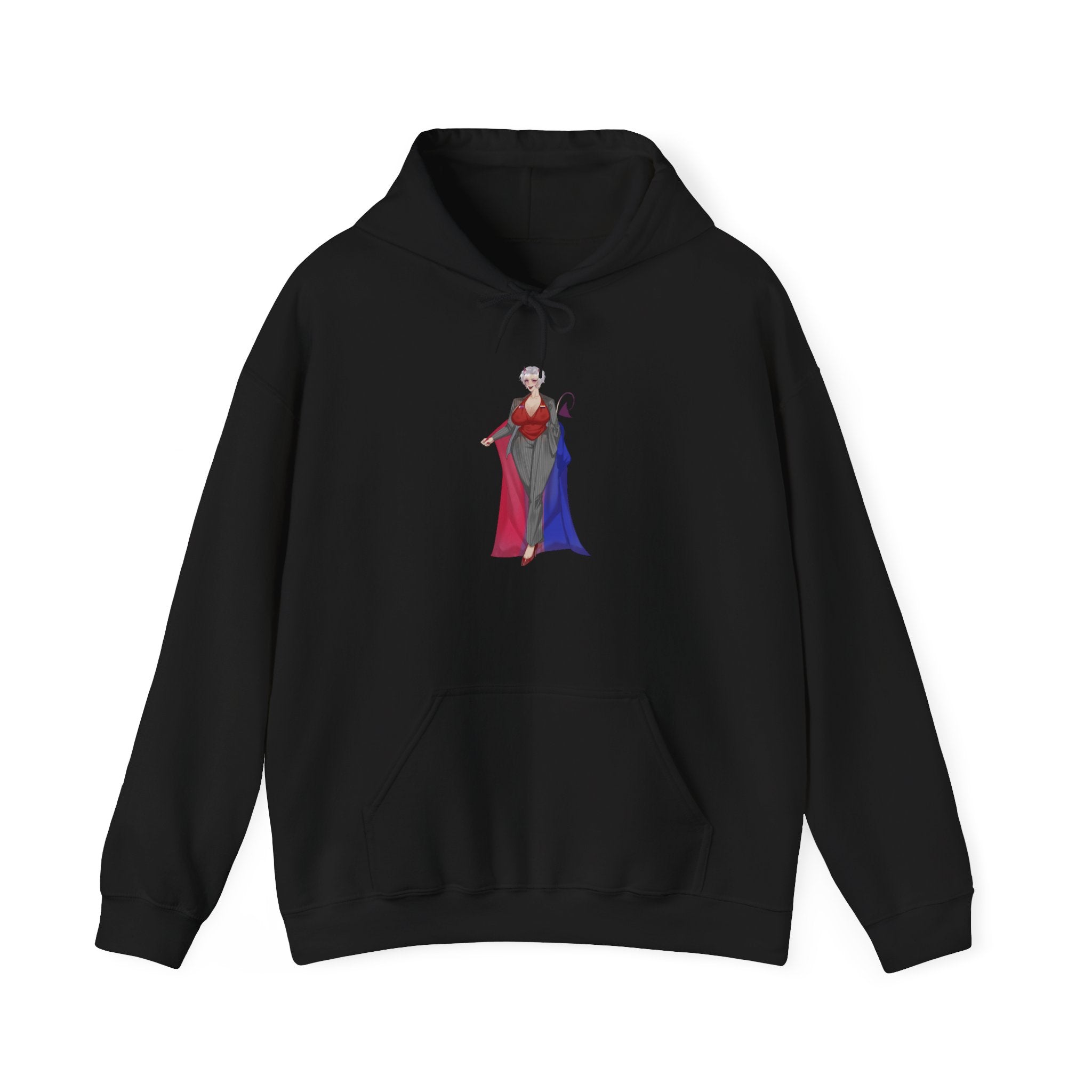 BasicallyVal "Red and Blue" Hoodie