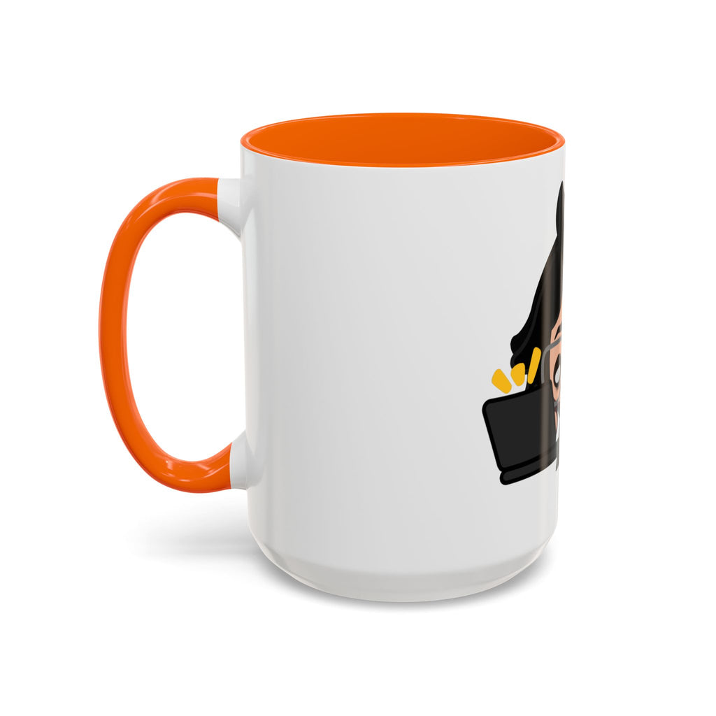 RyoPlaying "Exhausted" Accent Mug