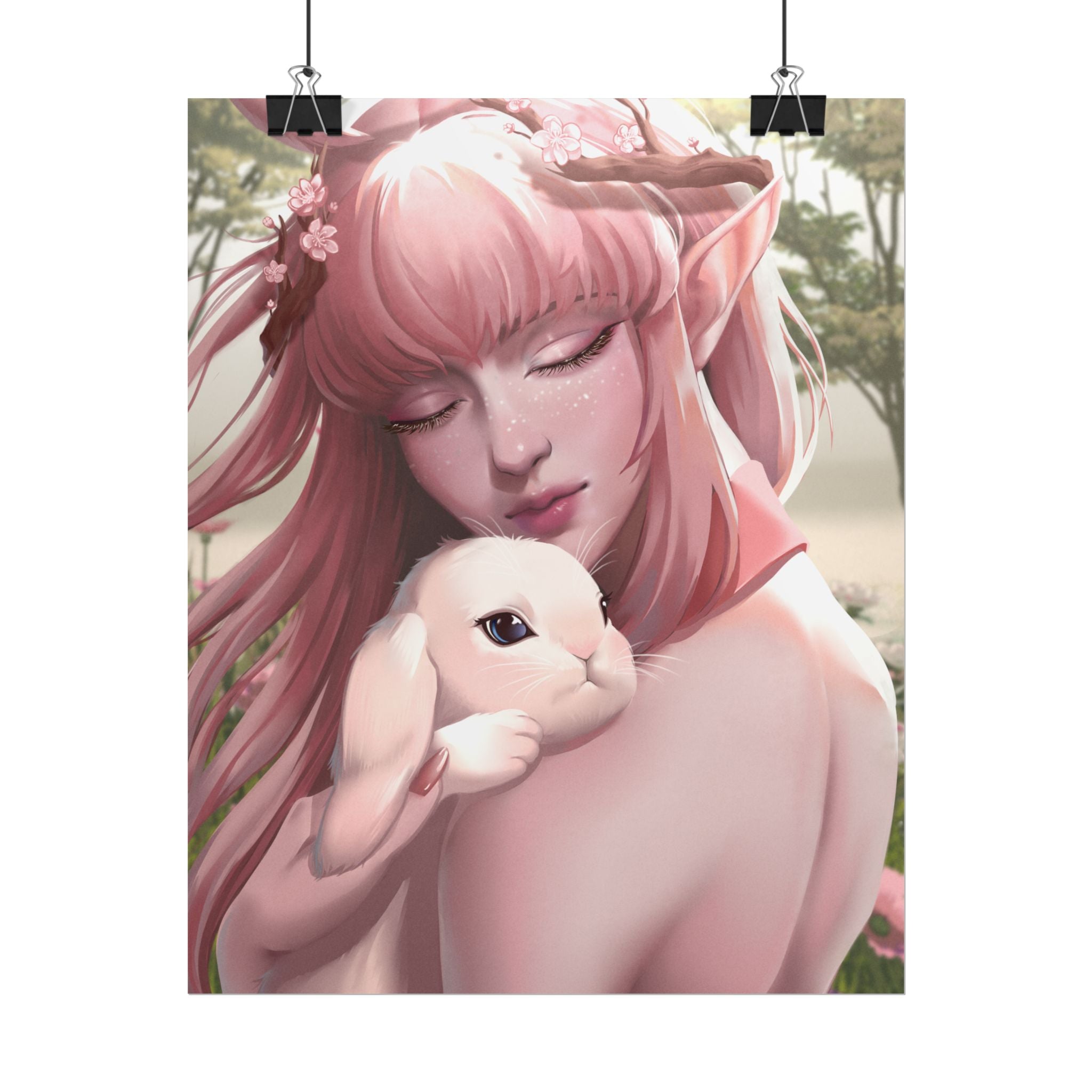 PrimRosalie "Gentle Embrace" Poster