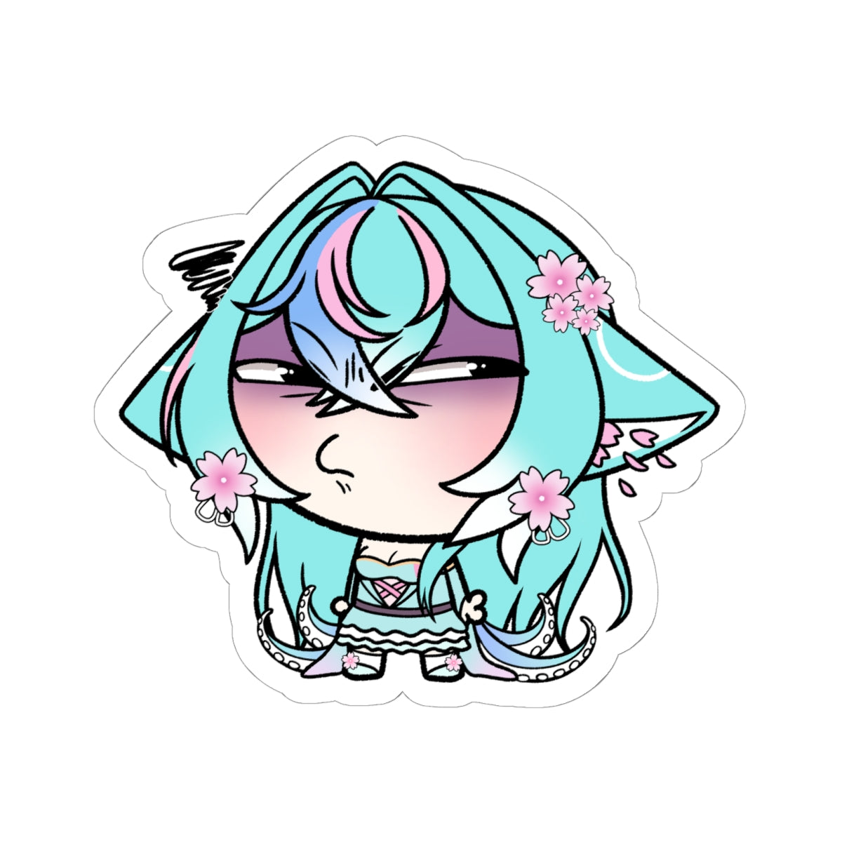 Eggie Weggie "Sus Sideeye" Sticker