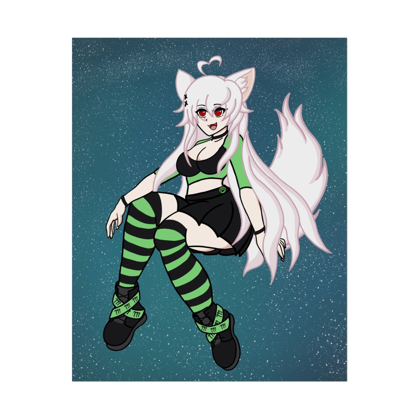 Starry Sky Liz Poster